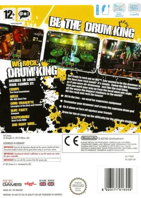 Rolling Stone- Drum King box cover back
